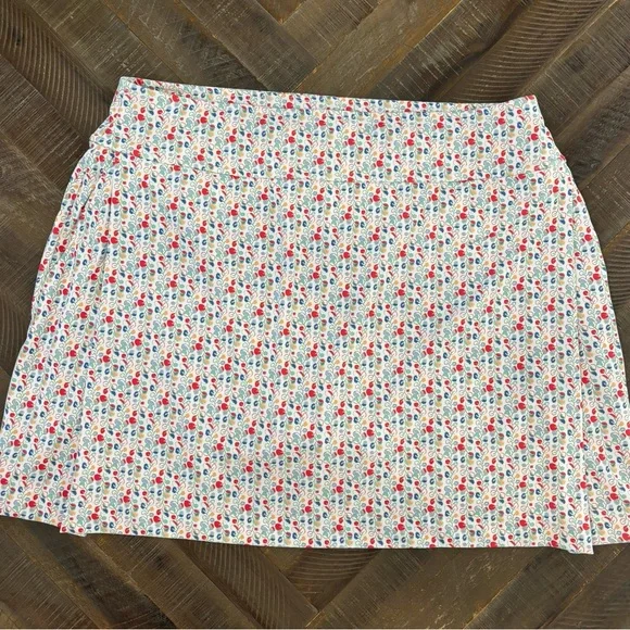 Fairway & Greene Paradise Floral Skort L UPF 50 Golf Tennis Athletic Skirt Short - Picture 14 of 14